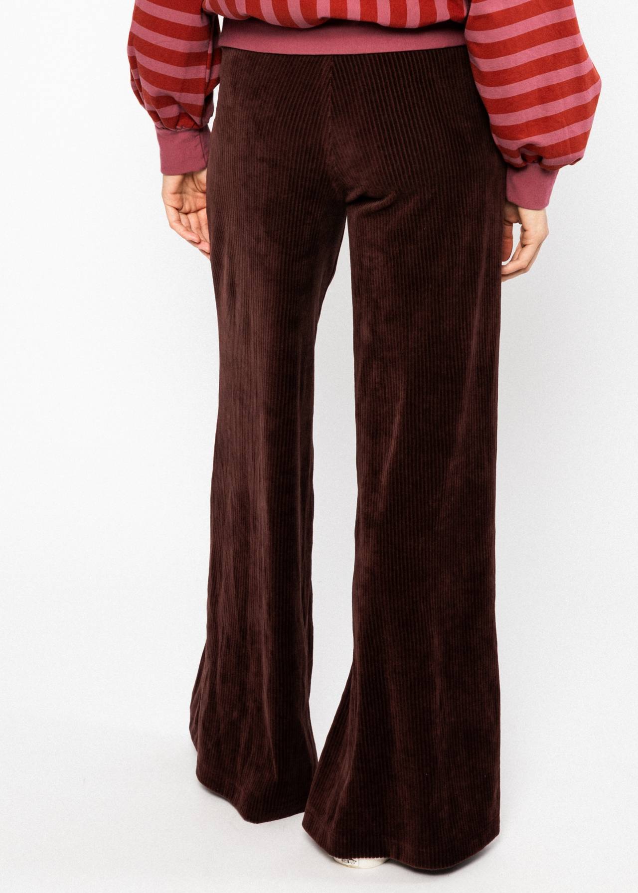 Blutsgeschwister Hose Jolly Marleen long, brown grape taste