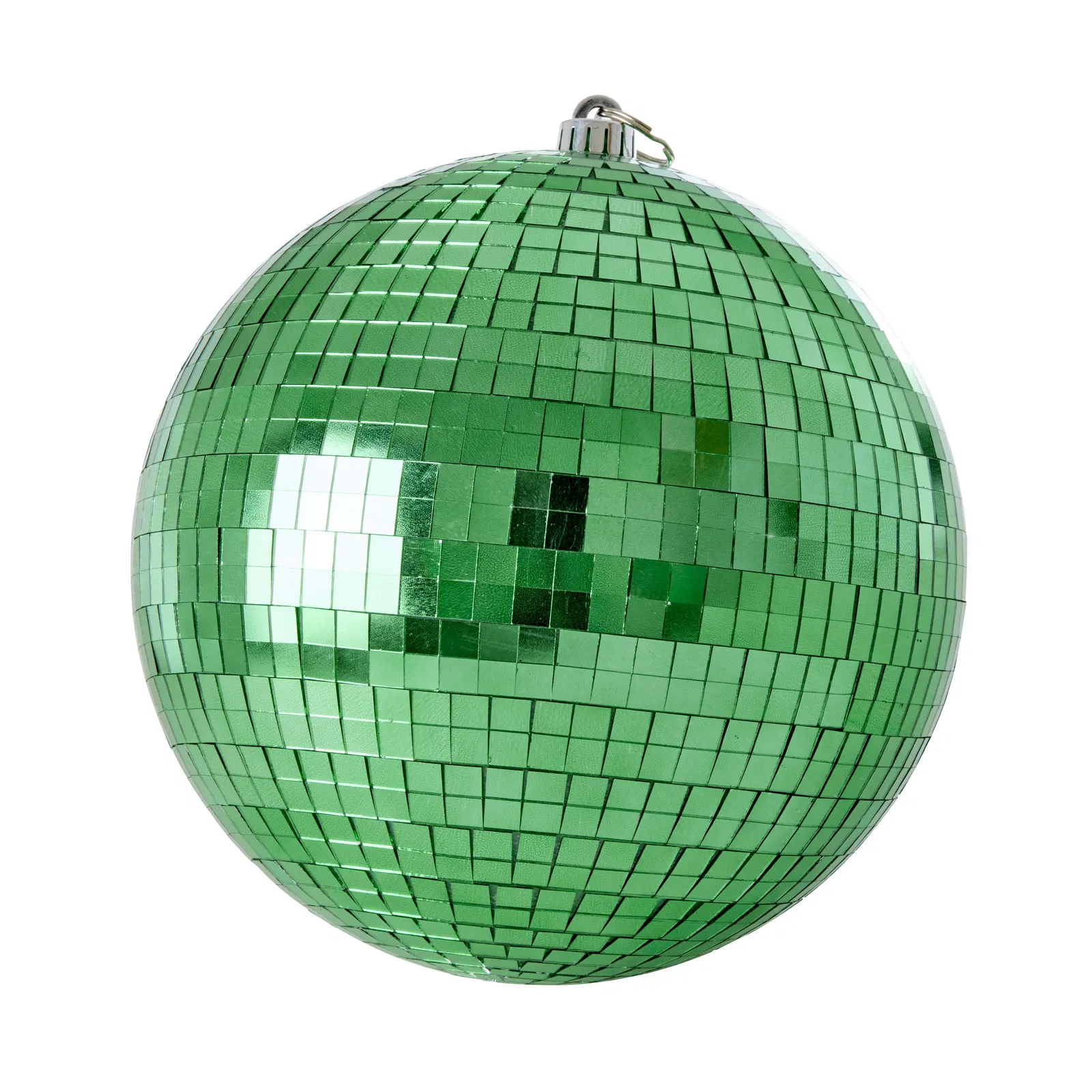 RICE Diskokugel Grün, D. ca. 25 cm, Large Disco Ball - green