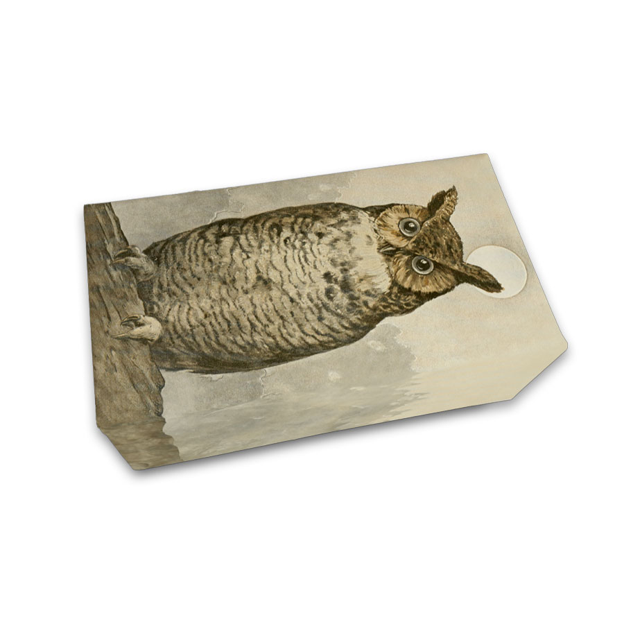 Sköna Ting Seife "Eule", Duft: Wald, 200 g aus Schweden