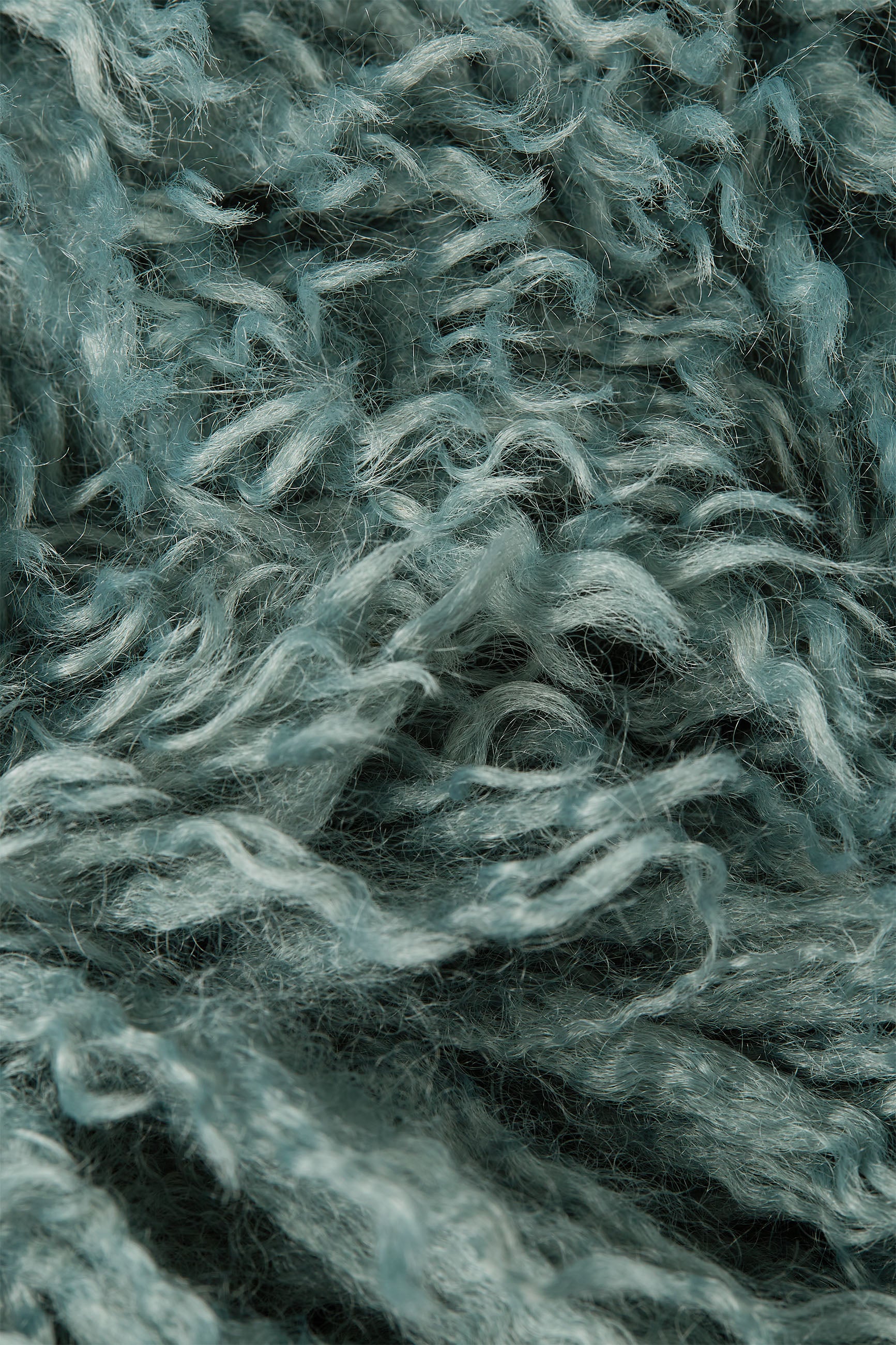 % King Louie Cilla Gilet Empire, Farbe Silver Green - Empire, Fellweste, Kunstfell
