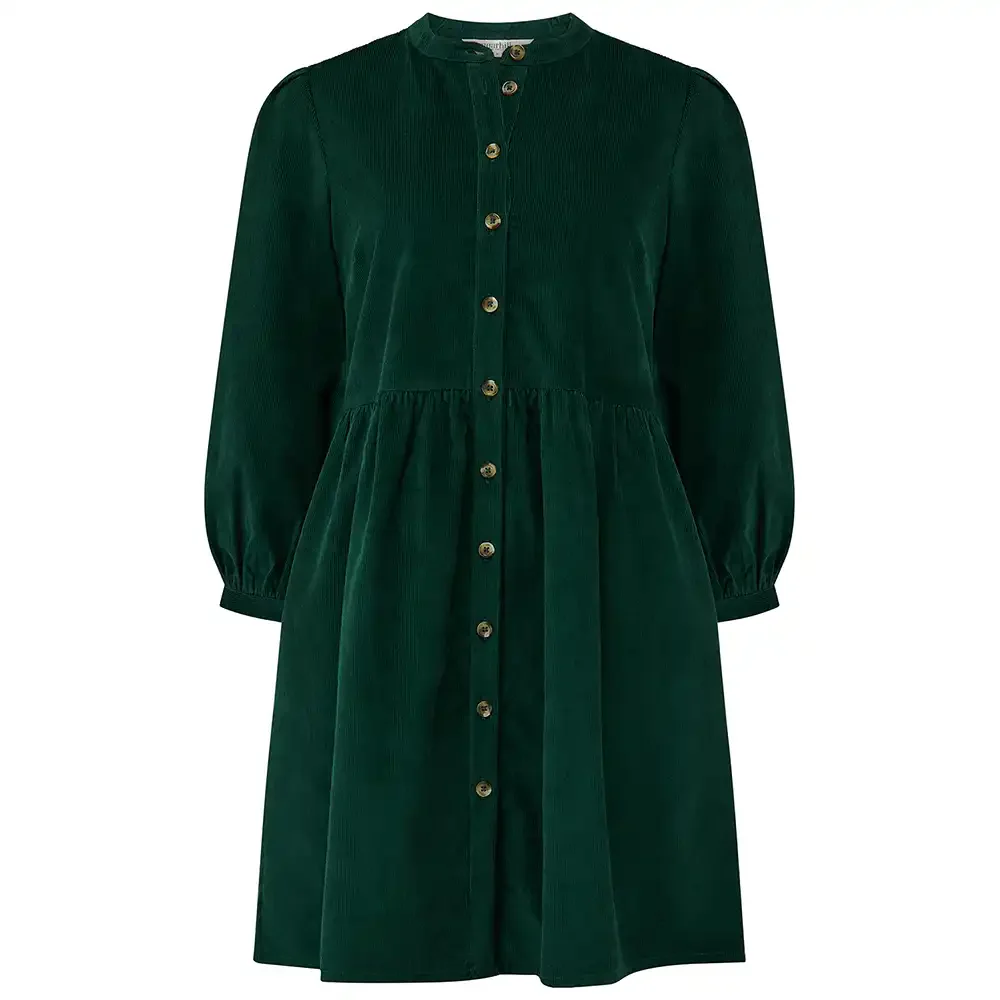% Kleid Brandy Cord Green von sugarhill BRIGHTON