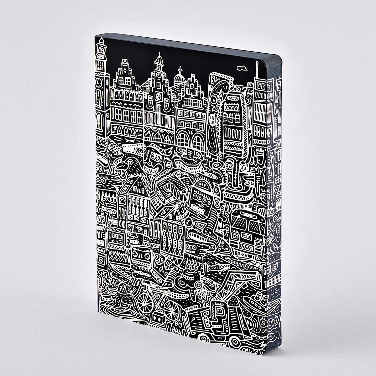 NUUNA Notizbuch Graphic L Frankfurt, 165 × 220 mm , A5