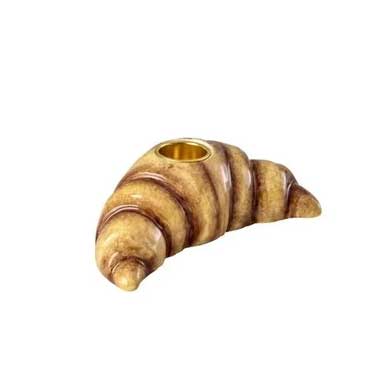 Rice Keramik Croissant Kerzenhalter