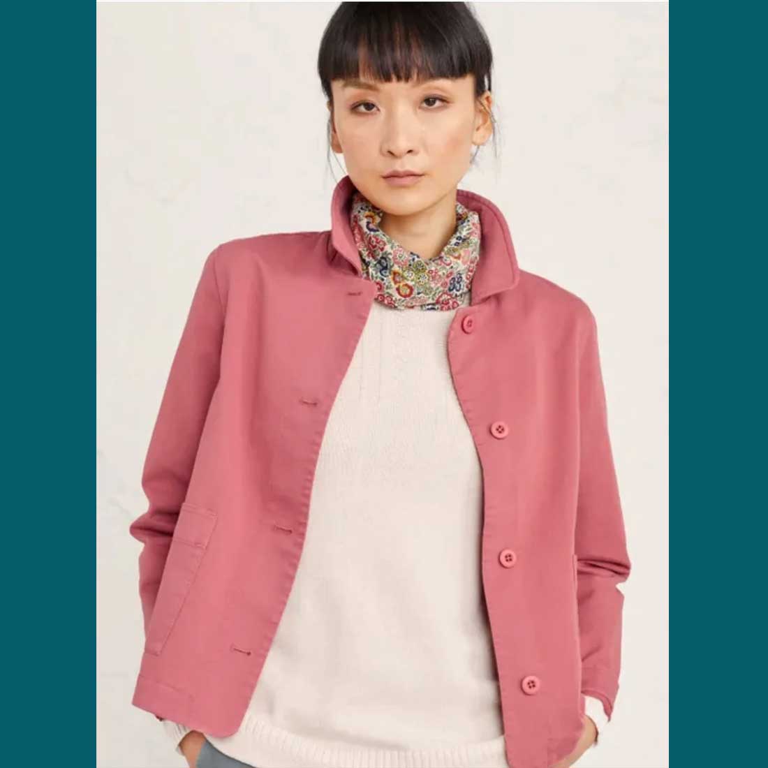 SEASALT COOMBE LANE JACKET – WILD ROSE SEASALT COOMBE LANE JACKET – WILD ROSE