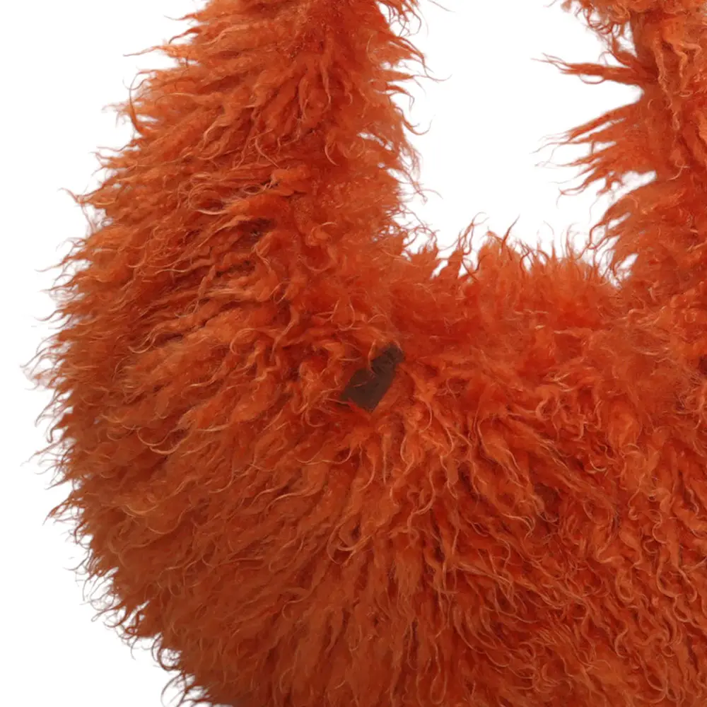LOT83 Beutel Wuschel Nr. 09, rund, orange