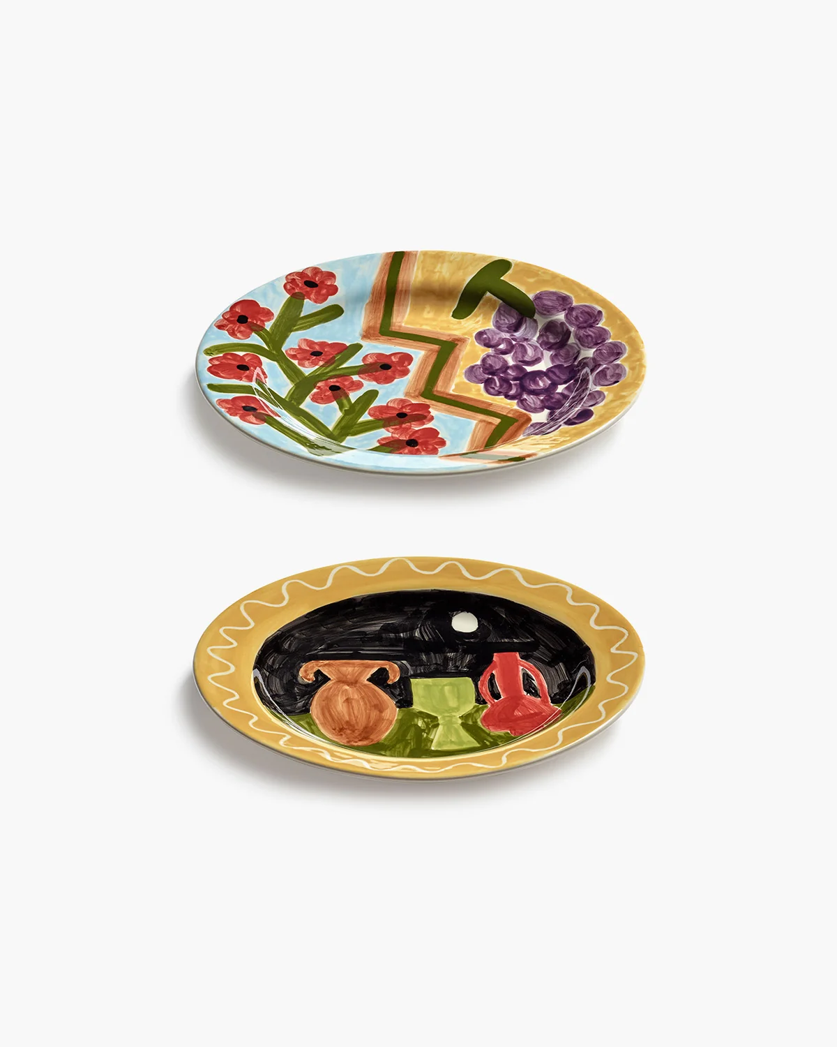 Santiago de Borja Speiseteller Dreams Delicia 02, 2er Set,  Kollektion Santiago de Borja Tableware von Shurleey