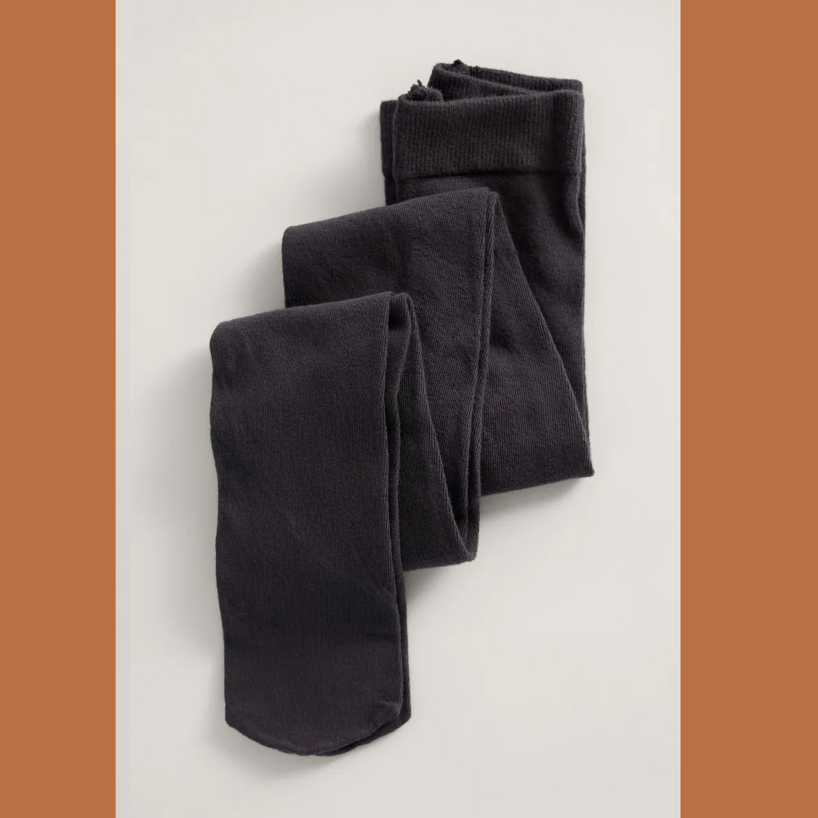 SEASALT CORNWALL Leven Organic Cotton Tights, Strumpfhosen, Farbe Dunkelgrau