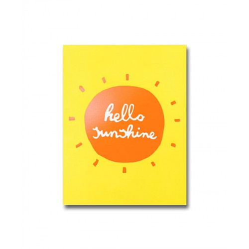 Notizbuch A6 - Wow " Hello Sunshine"