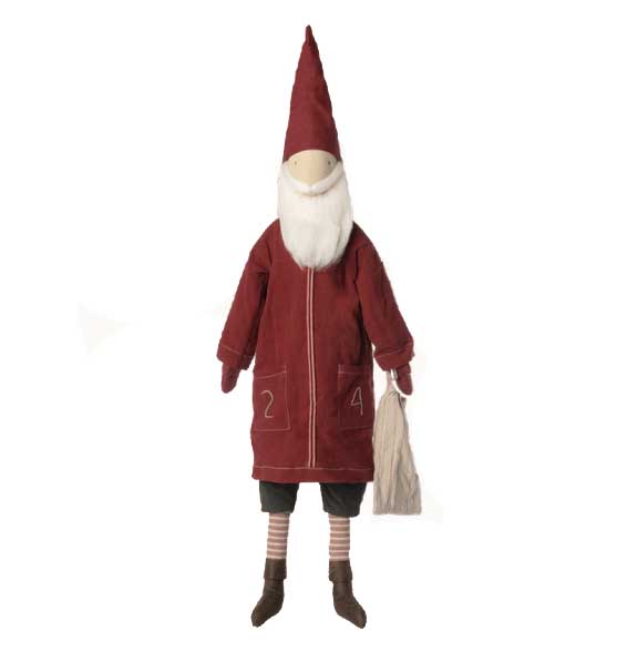 Maileg Adventskalender ☆ Pixy Santa 2021, ca. 115 cm, Baumwolle Maileg Adventskalender ☆ Pixy Santa 2021, ca. 115 cm, Baumwolle