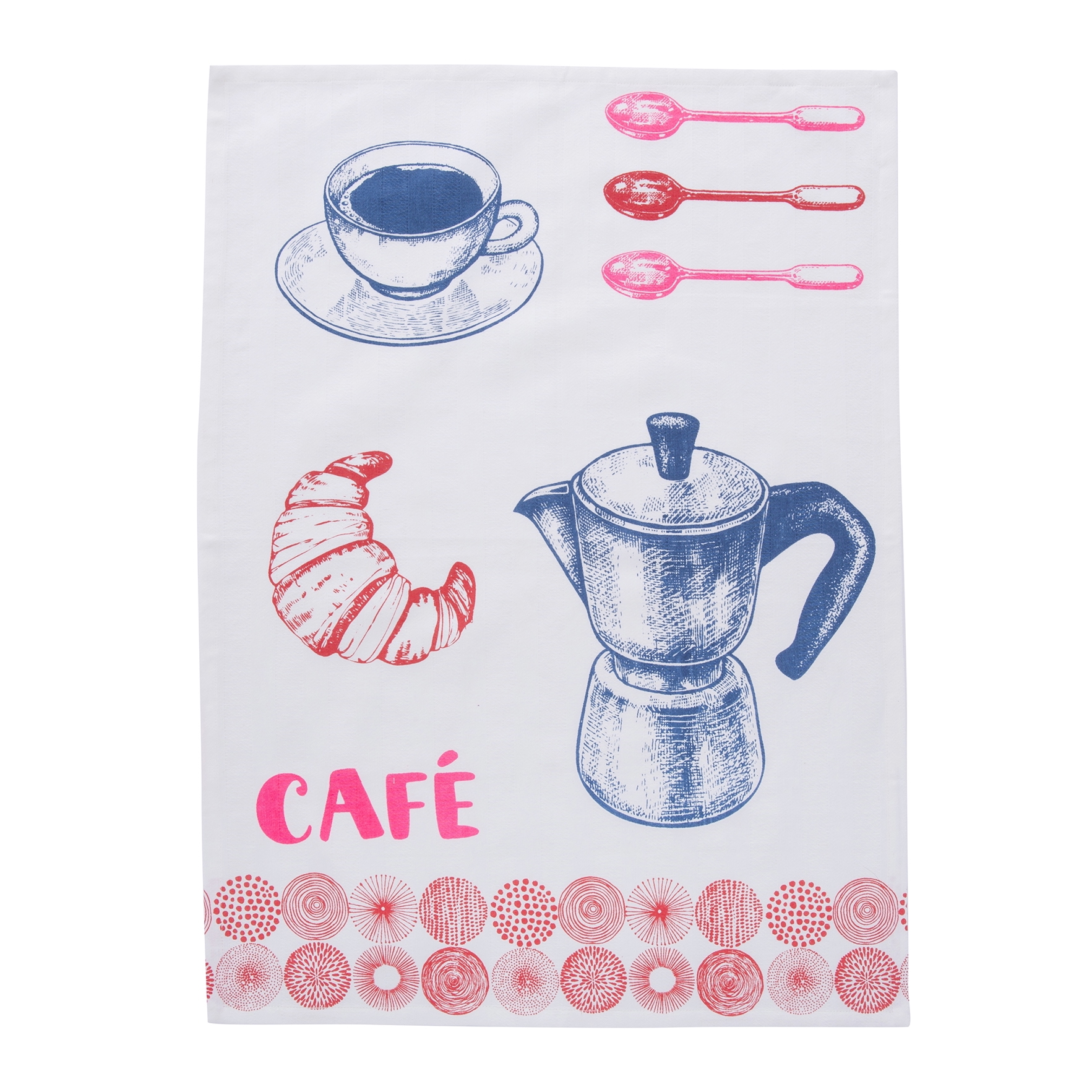 Geschirrtuch Café