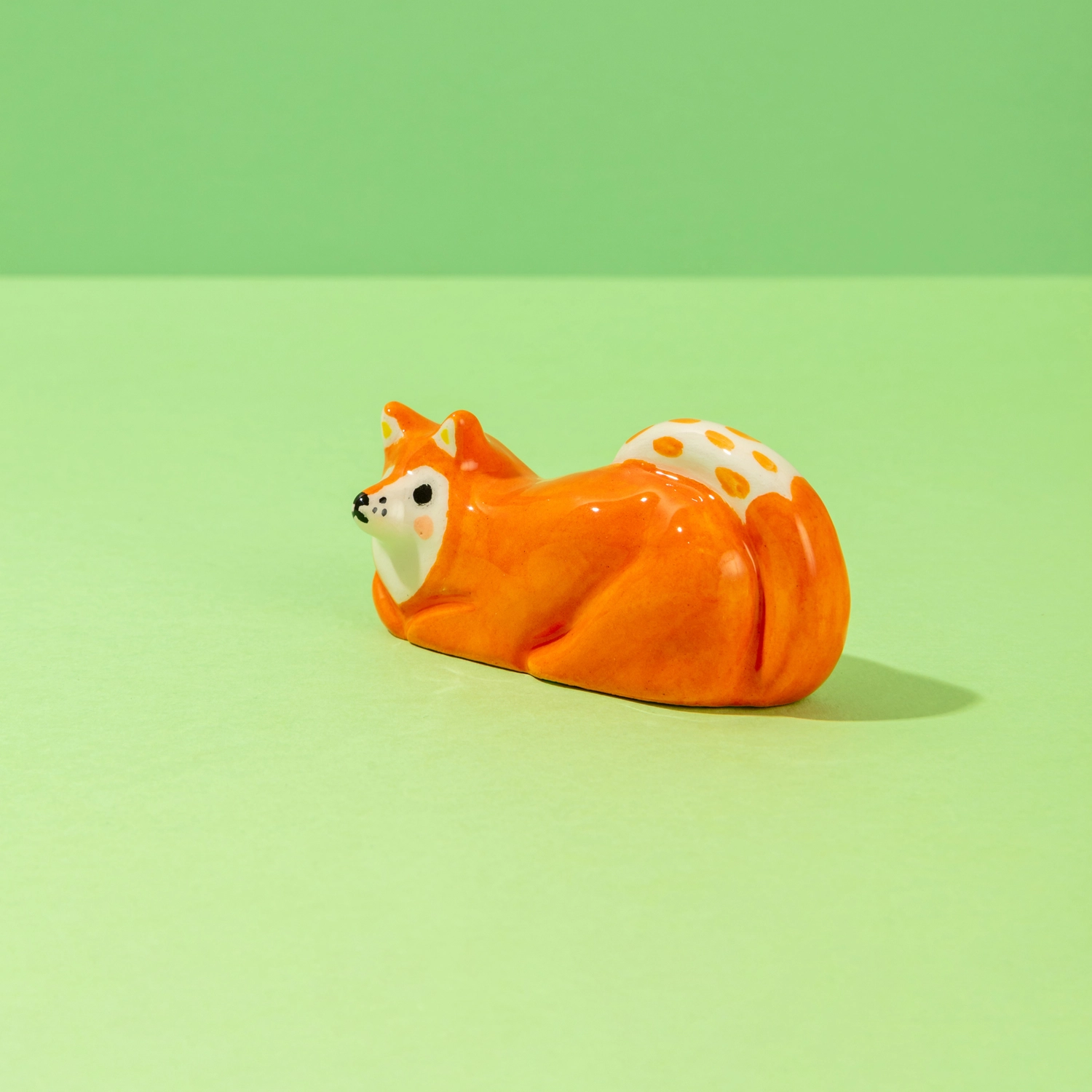 Ana Seixas Romi, The Fox aus Portugal, Keramik ca. 9 cm, Handgefertigt , Fuchs Keramik