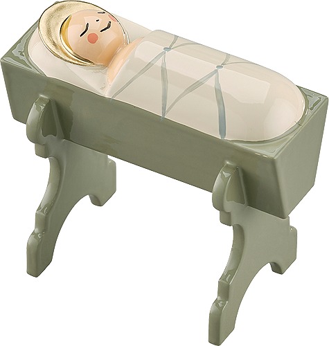 % Wendt & Kühn Krippenfigur KRIPPE MIT KIND , ca. 3,5 cm  